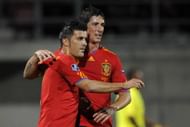 David Villa Fernando Torres